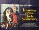 1978 Invasion Of The Body Snatchers Donald Sutherland Uk Quad Film Poster