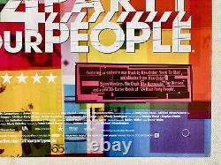 24 Hour Party People Original 2002 DS Movie Quad Poster Steve Coogan
