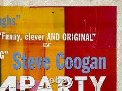 24 Hour Party People Original 2002 DS Movie Quad Poster Steve Coogan