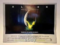 ALIEN (2003) Original UK Quad Poster Director's Cut LIMITED EDITION Ridley Scott