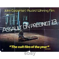 ASSAULT ON PRECINCT 13 British Quad Movie Poster 30x40 in. 1976 John Carp