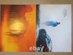 Blade Runner 2049 Pair A + B UK Quads double sided 30 x 40 inches
