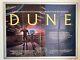 Dune Uk Quad Cinema Poster David Lynch Rare Original