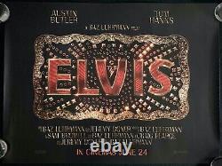 Elvis Original Quad Movie Poster Teaser Baz Luhrmann Austin Butler 2022