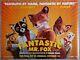 Fantastic Mr. Fox (2009) D/s Uk Quad Poster, Wes Anderson, George Clooney
