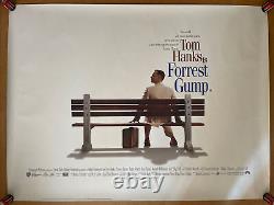Forest Gump Original UK Cinema Quad Poster 1994 Tom Hanks