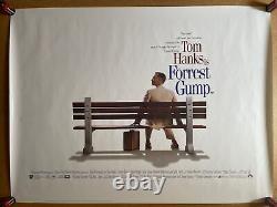 Forest Gump Original UK Cinema Quad Poster 1994 Tom Hanks