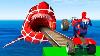 Gta 5 Crazy Ragdolls Spiderman By Quad Bike On Rainbow Spiders Bridge Spider Shark Jumps
