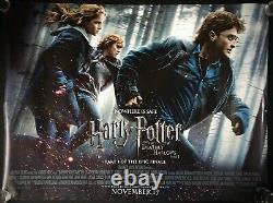 Harry Potter and the Deathly Hallows Part 1 Original Quad Movie Poster 2010