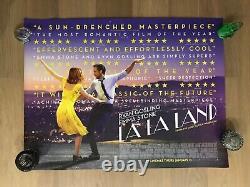 La La Land (2016) Rolled, Near Mint Original Movie Poster- British Quad
