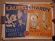 Laurel And Hardy Original Cinema Uk Quad Poster