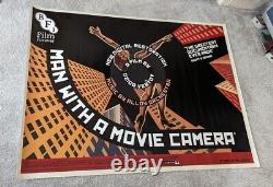 Man with A Movie Camera Quad Poster