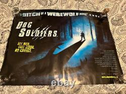 Neil Marshall's Dog Soldiers Original Uk Cinema Quad Poster Werewolves British