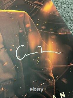 Oppenheimer Christopher Nolan Cillian Murphy Signed Poster with COA