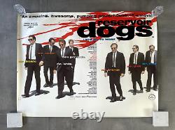 Reservoir Dogs (1992) Original Cinema Quad Poster 40 x 30 Rare