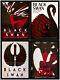 Set Of 4 La Boca Black Swan One Sheet Posters Darren Aronofsky Natalie Portman