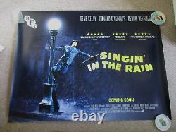 Singing in the Rain BFI 1952 film Original Film Quad Poster RARE