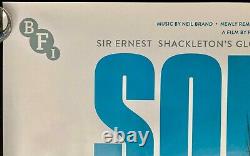 South Original Quad Movie Poster Neil Brand Ernest Shackleton BFI 2022