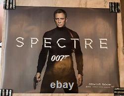 Spectre & Skyfall 007 Original Advance UK Quad