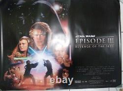 Star Wars Episode III Revenge of the Sith Original 2005 Quad Poster