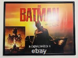 The Batman 2022 Original UK Quad Cinema Posters Film Movie VGC
