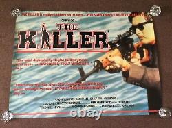 The Killer film uk quad poster Director John Woo star Chow yon- fat