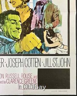The Oscar Original Quad Movie Cinema Poster Stephen Boyd Tony Bennett 1966