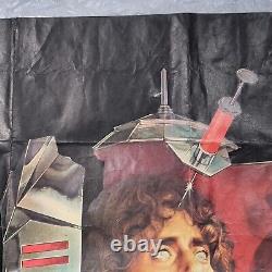 Tommy The Who Poster Orig 1975 Ken Russell Rare UK QUAD Movie Horror Rock UK