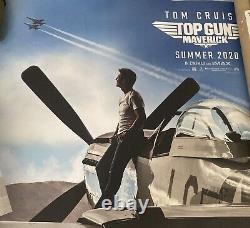 Top Gun MAVERICK Poster UK Quad Summer 2020 Cinema Movie COVID RECALLED Top Gun2