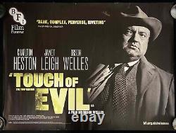 Touch of Evil Original Quad Movie Poster Orson Welles BFI 2015 RR